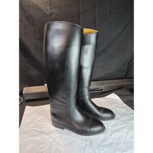 Aigle Coupe Saumur Cree Pour Aigle Womens 6.5 Knee Boots Equestrian Riding 40 EU